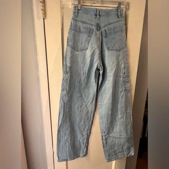Frame High Rise Baggy Pocket Jean Genoa 25 - Picture 12 of 13